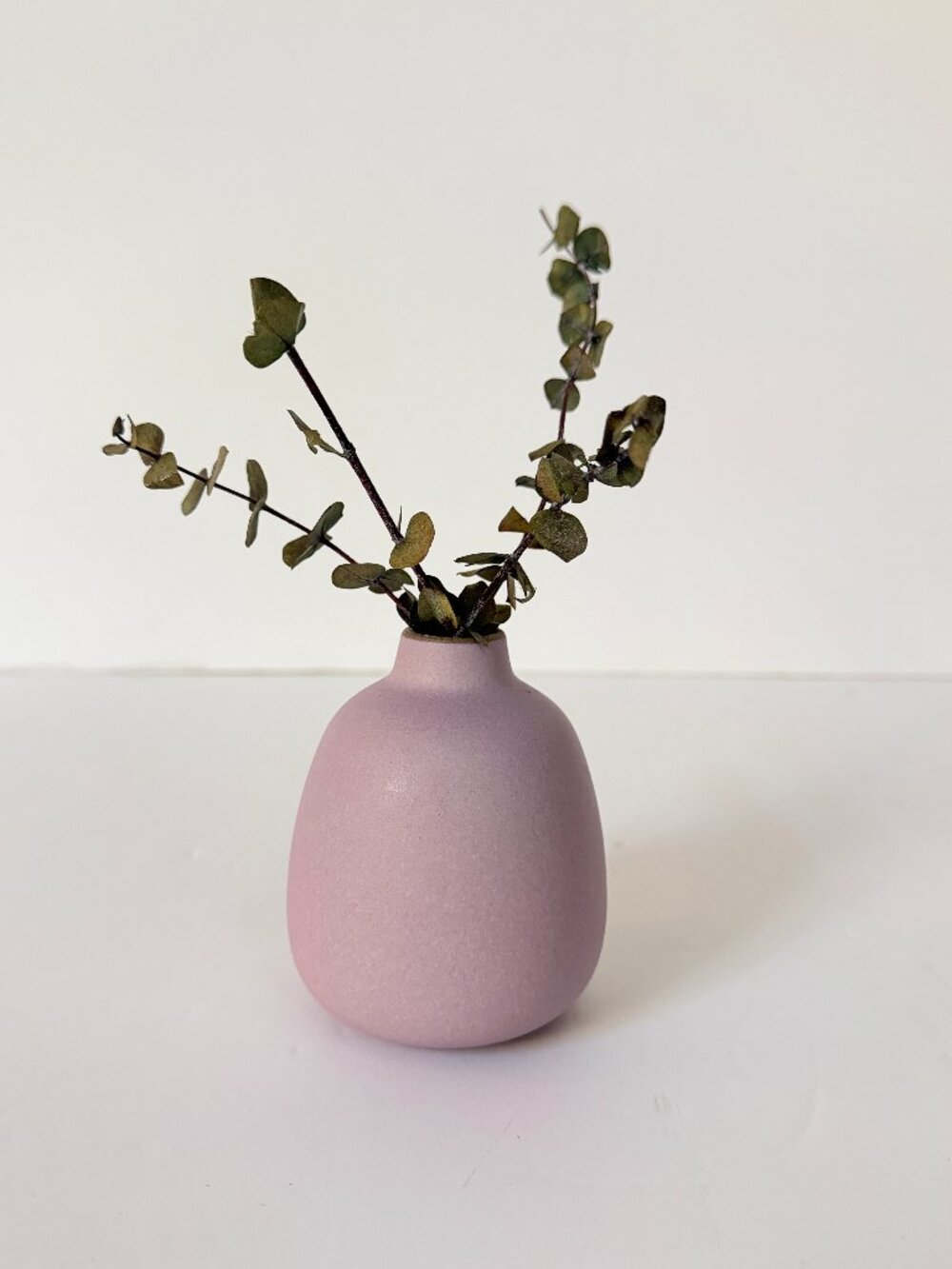 Heath Ceramics Wildflower Lilac Purple Handcrafted Bud Flower Vase